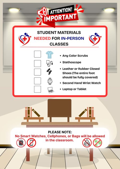 EEOP Student Materials Needed for Class - 2025-09